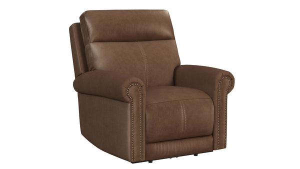 Tawny Brown Power Recliner